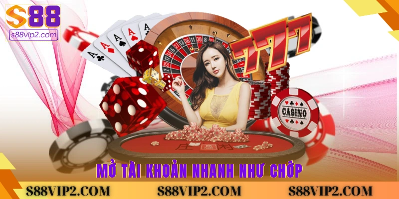 Trang chủ Mở tài khoản nhanh như chớp